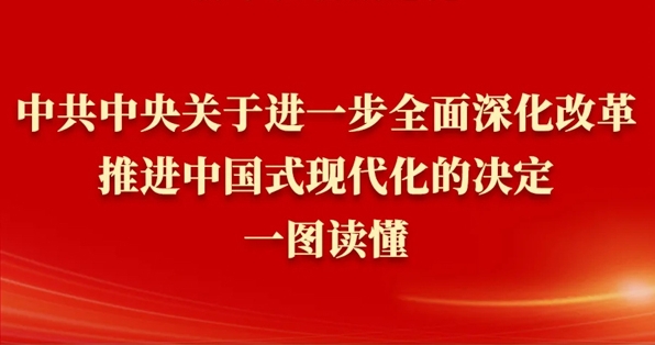 《中共中央关于进一步全面深化改革、推进中国式现代化的决定》一图读懂